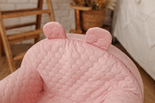 Φόρτωση εικόνας στο εργαλείο προβολής Συλλογής, Παιδικό Κάθισμα βελούδο Pink