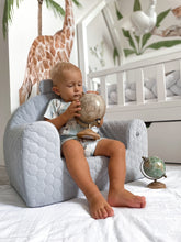 Φόρτωση εικόνας στο εργαλείο προβολής Συλλογής, Παιδικό Κάθισμα βελούδο light Grey