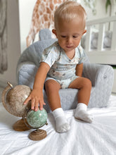 Φόρτωση εικόνας στο εργαλείο προβολής Συλλογής, Παιδικό Κάθισμα βελούδο light Grey