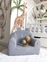 Φόρτωση εικόνας στο εργαλείο προβολής Συλλογής, Παιδικό Κάθισμα βελούδο light Grey