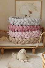 Φόρτωση εικόνας στο εργαλείο προβολής Συλλογής, Βρεφική φωλια - Πλεξούδα light grey