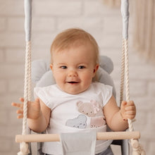 Φόρτωση εικόνας στο εργαλείο προβολής Συλλογής, Παιδική κούνια γαλάζια με αυτάκια