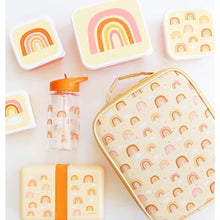Φόρτωση εικόνας στο εργαλείο προβολής Συλλογής, A little lovely company: Σετ 4 δοχεία φαγητού Lunch & Snack Box Rainbows