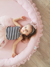 Φόρτωση εικόνας στο εργαλείο προβολής Συλλογής, Xxl στρωματάκι με βολαν ροζ