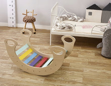 Φόρτωση εικόνας στο εργαλείο προβολής Συλλογής, Ξύλινο rocker rainbow