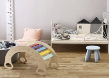 Φόρτωση εικόνας στο εργαλείο προβολής Συλλογής, Ξύλινο rocker rainbow