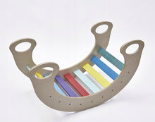 Φόρτωση εικόνας στο εργαλείο προβολής Συλλογής, Ξύλινο rocker rainbow