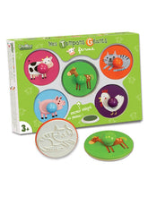 Φόρτωση εικόνας στο εργαλείο προβολής Συλλογής, Crealign Ξύλινες Σφραγίδες Ζώα Του Αγρού