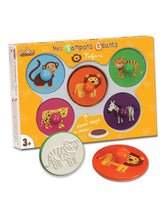 Φόρτωση εικόνας στο εργαλείο προβολής Συλλογής, Crealign Ξύλινες Σφραγίδες Ζώα Της Ζούγκλας