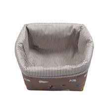 Φόρτωση εικόνας στο εργαλείο προβολής Συλλογής, Καλάθι Αλλαξιέρας-Αποθήκευσης Happy Animals Taupe