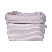 Φόρτωση εικόνας στο εργαλείο προβολής Συλλογής, Καλάθι Αλλαξιέρας-Αποθήκευσης Stripe & Dots Dusty