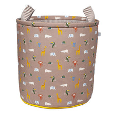 Φόρτωση εικόνας στο εργαλείο προβολής Συλλογής, Σάκος αποθήκευσης παιχνιδιών Happy Animals Taupe
