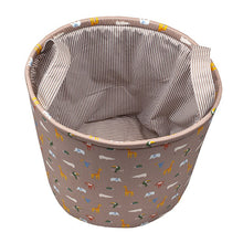 Φόρτωση εικόνας στο εργαλείο προβολής Συλλογής, Σάκος αποθήκευσης παιχνιδιών Happy Animals Taupe