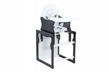 Φόρτωση εικόνας στο εργαλείο προβολής Συλλογής, Πολυμορφική καρέκλα φαγητού wenge