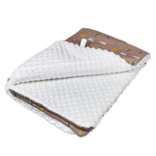 Φόρτωση εικόνας στο εργαλείο προβολής Συλλογής, Βρεφική Χειμερινή κουβέρτα Happy Animals Taupe