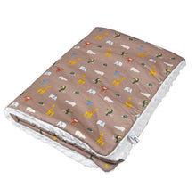 Φόρτωση εικόνας στο εργαλείο προβολής Συλλογής, Βρεφική Χειμερινή κουβέρτα Happy Animals Taupe