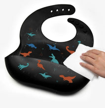 Φόρτωση εικόνας στο εργαλείο προβολής Συλλογής, Σαλιάρα Σιλικόνης Dinosaurs