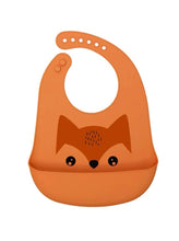 Φόρτωση εικόνας στο εργαλείο προβολής Συλλογής, Σαλιάρα Σιλικόνης Fox