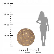 Φόρτωση εικόνας στο εργαλείο προβολής Συλλογής, Στρογγυλό χαλί από γιούτα, Ø 80 cm BOHO
