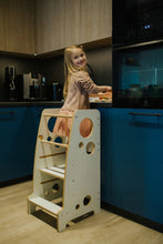 Φόρτωση εικόνας στο εργαλείο προβολής Συλλογής, Πύργος εκμάθησης Montessori baby white