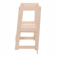 Φόρτωση εικόνας στο εργαλείο προβολής Συλλογής, πύργος εκμάθησης Montessori σε φυσικό χρώμα