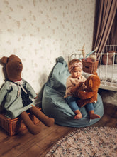 Φόρτωση εικόνας στο εργαλείο προβολής Συλλογής, Xxl Velvet πουφ μέντα