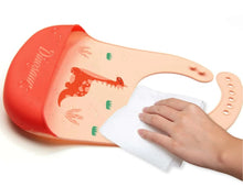 Φόρτωση εικόνας στο εργαλείο προβολής Συλλογής, Σαλιάρα Σιλικόνης Red Dinosaur