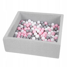 Φόρτωση εικόνας στο εργαλείο προβολής Συλλογής, Τετράγωνη πισινόμπαλα xxl με 200 μπάλες pink
