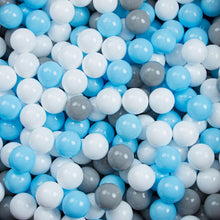 Φόρτωση εικόνας στο εργαλείο προβολής Συλλογής, Τετράγωνη πισινόμπαλα xxl με 200 μπάλες baby blue