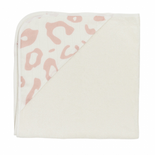 Φόρτωση εικόνας στο εργαλείο προβολής Συλλογής, Βρεφική Μπουρνουζοπετσέτα Leo-ροζ