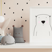 Φόρτωση εικόνας στο εργαλείο προβολής Συλλογής, Αυτοκόλλητα τοίχου Dot Black