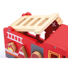 Φόρτωση εικόνας στο εργαλείο προβολής Συλλογής, Joueco Πυροσβεστικό όχημα με σχήματα