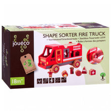 Φόρτωση εικόνας στο εργαλείο προβολής Συλλογής, Joueco Πυροσβεστικό όχημα με σχήματα