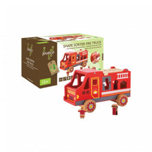 Φόρτωση εικόνας στο εργαλείο προβολής Συλλογής, Joueco Πυροσβεστικό όχημα με σχήματα