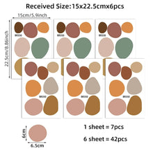 Φόρτωση εικόνας στο εργαλείο προβολής Συλλογής, Boho dots αυτοκόλλητα