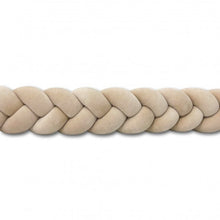 Φόρτωση εικόνας στο εργαλείο προβολής Συλλογής, Προστατευτική πλεξούδα Μπεζ βελούδο 200cm