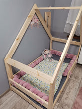 Φόρτωση εικόνας στο εργαλείο προβολής Συλλογής, Προστατευτική πλεξούδα Ροζ Βελούδο 200cm