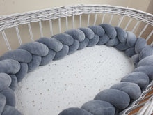 Φόρτωση εικόνας στο εργαλείο προβολής Συλλογής, Προστατευτική πλεξούδα Elephant Βελούδο 200cm