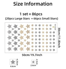 Φόρτωση εικόνας στο εργαλείο προβολής Συλλογής, Blue Stars αυτοκόλλητα